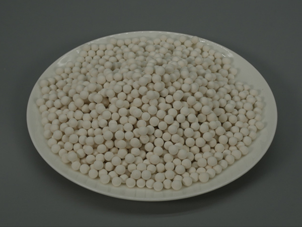 Microporous ceramic balls